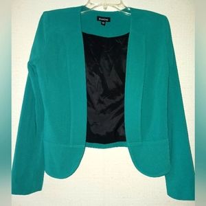 BRAND NEW Bebe Teal Blazer
